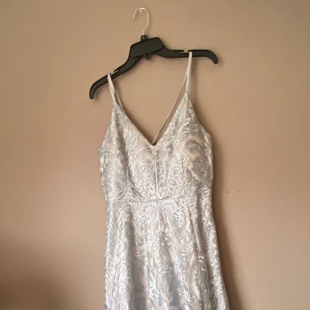 Blu floral dress